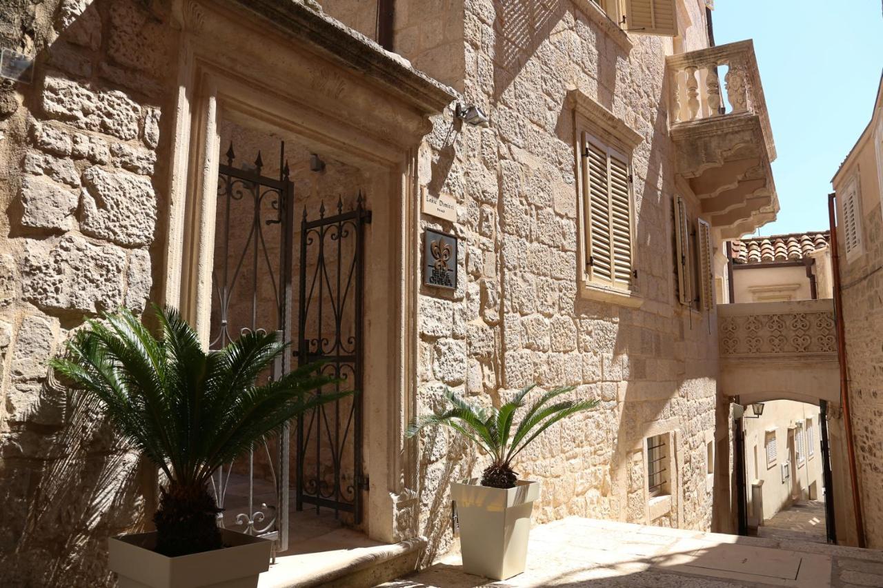Lesic Dimitri Palace Korcula Town Bagian luar foto